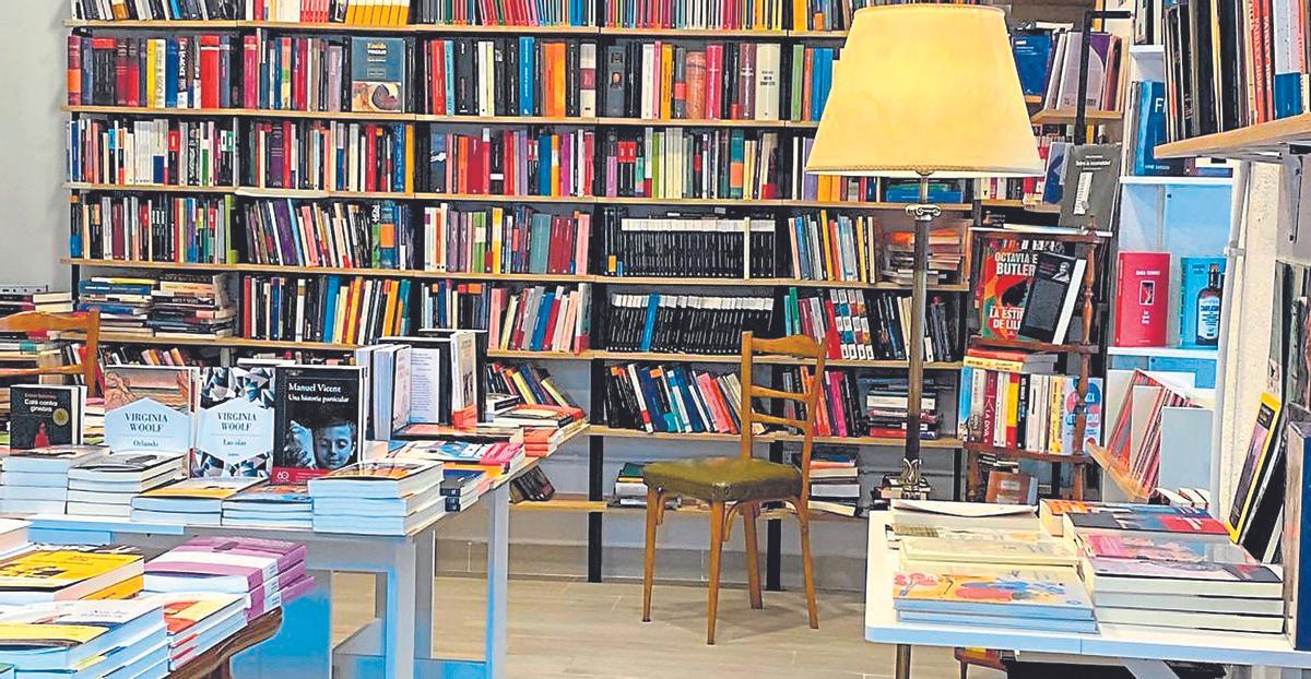 Interior de la librería Estrella Distante, en el madrileño barrio de La Latina.