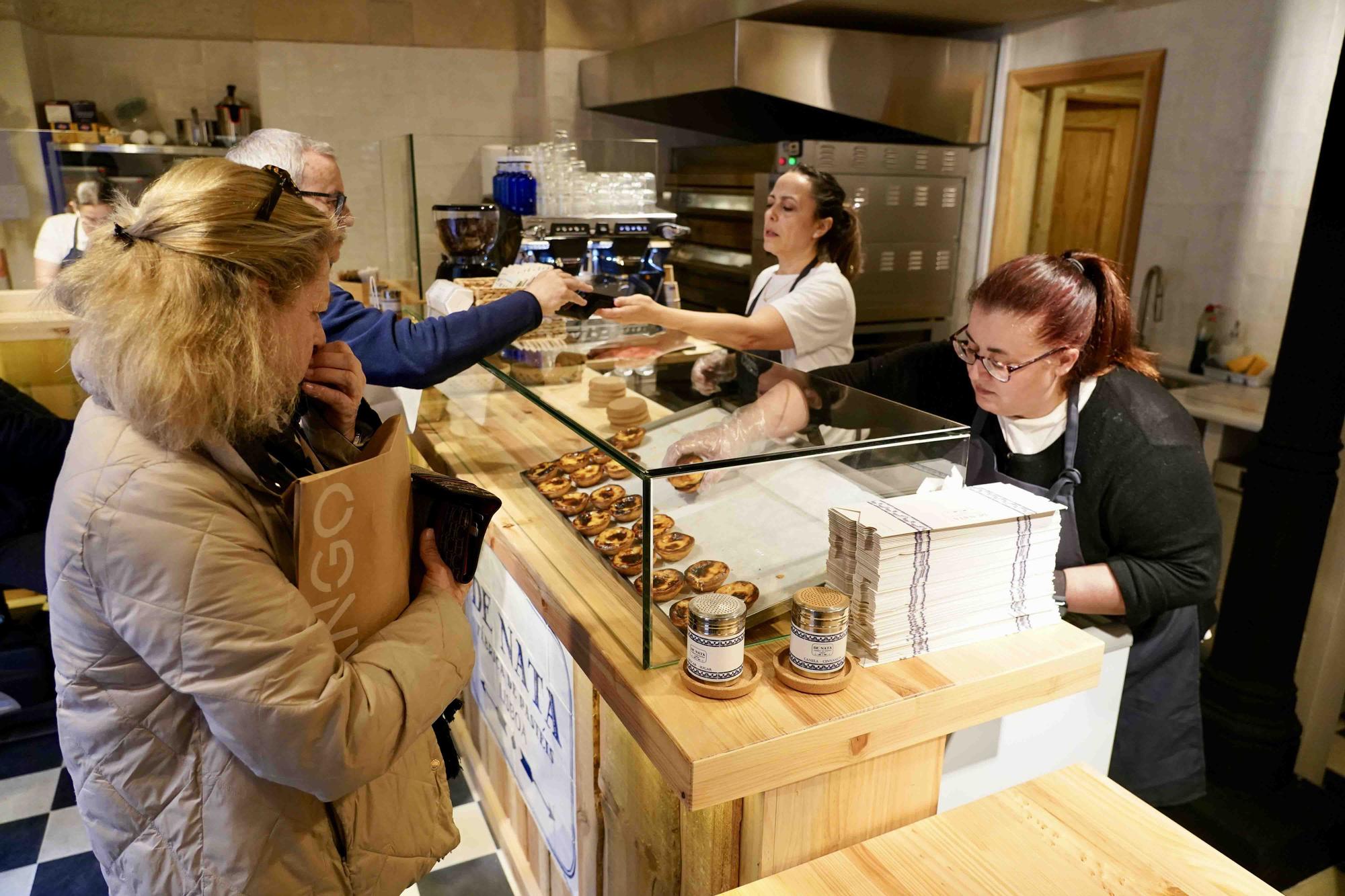 La pastelería de la cadena portuguesa Da Nata abre un local en la calle Especería, en pleno Centro de Málaga.