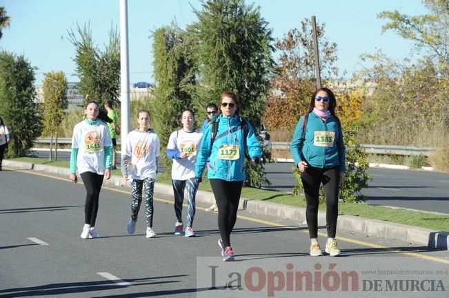 Carrera popular AFACMUR y La7TV en La Alberca: senderistas