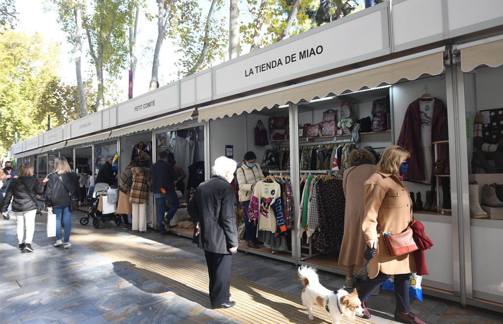 Feria de comercio en Afonso X, Murcia