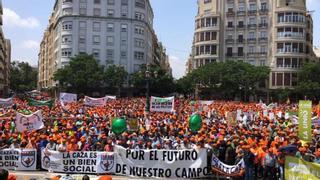 "Los cazadores salimos a la calle porque están asfixiando al sector"