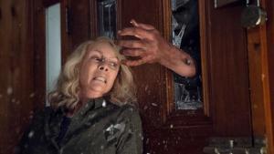 Laurie Strode contra Michael Myers en ’La noche de Halloween’. 