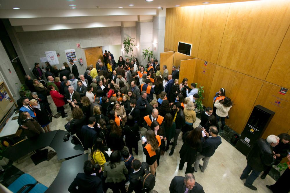 Graduación de alumnos de la Facultad de Económicas