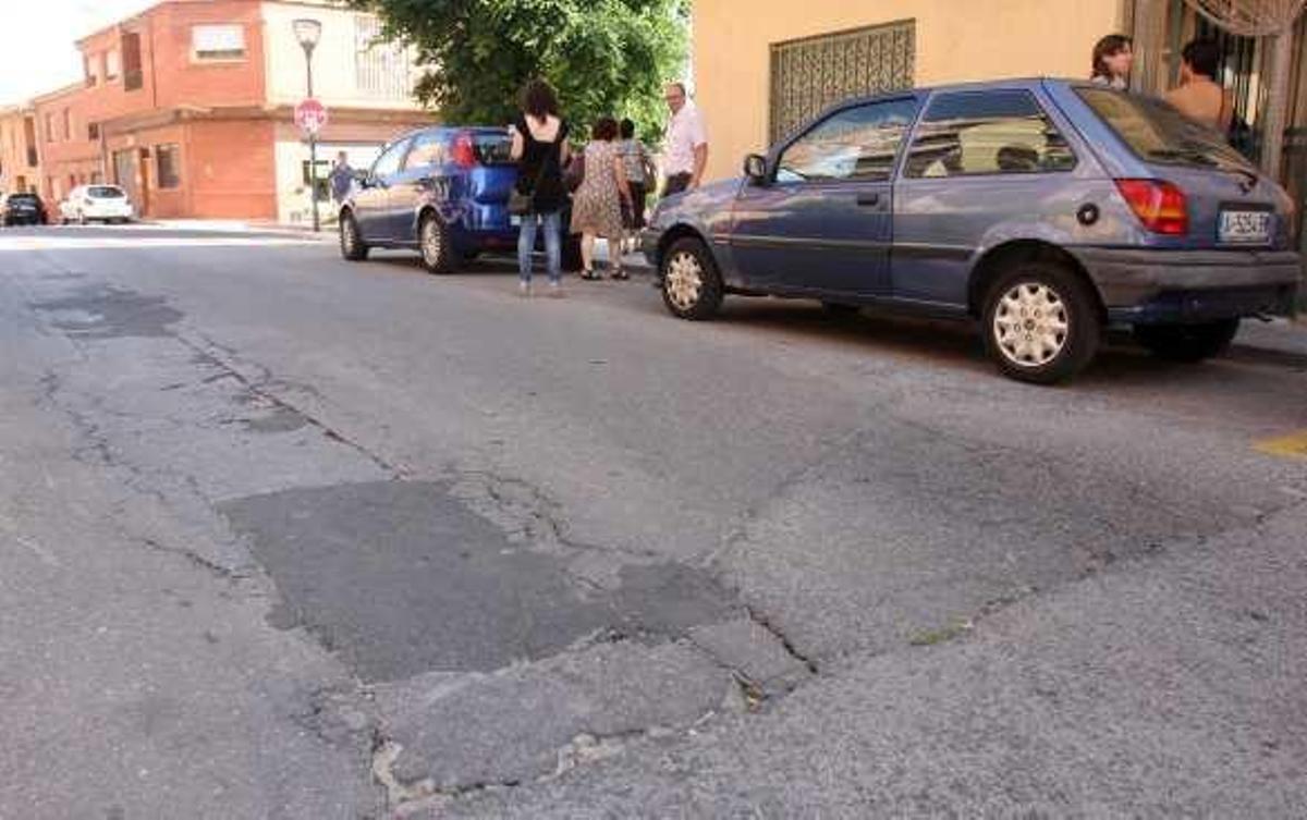 Barrios sumidos en el abandono