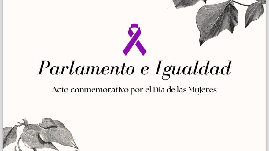 El Parlamento de Canarias conmemora el 8M