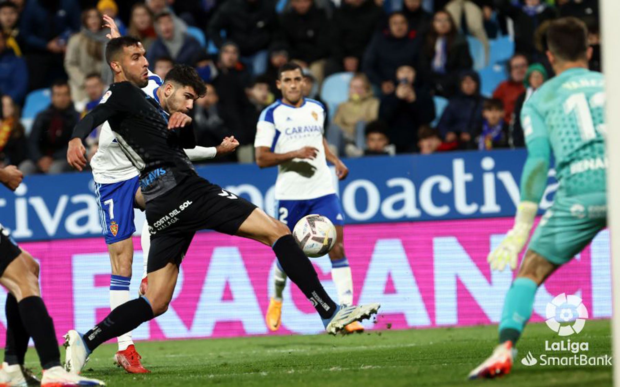 Real Zaragoza - Málaga CF, en imágenes