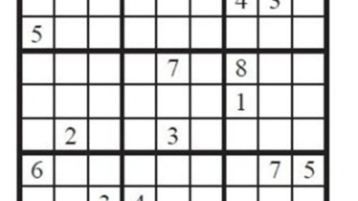 Un sudoku.