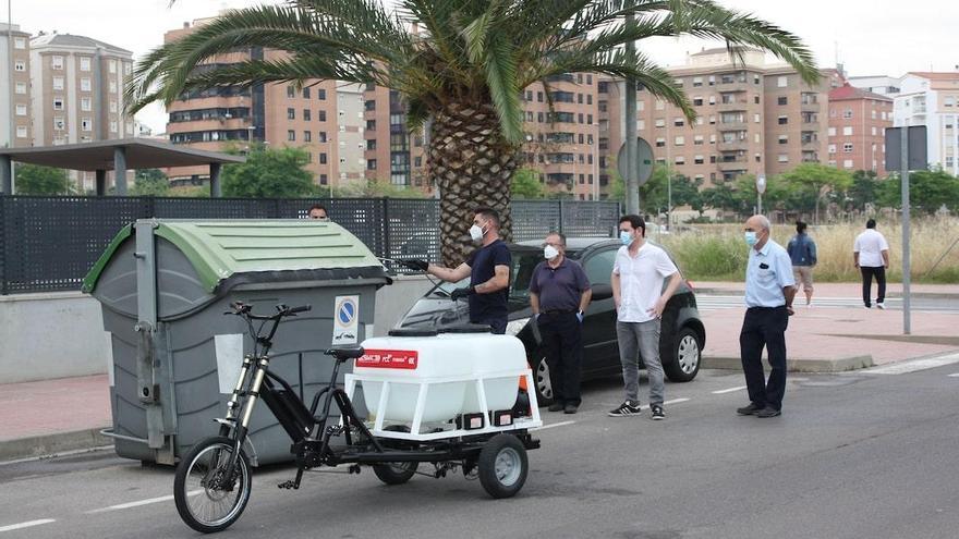 Castelló realiza más de 67.000 desinfecciones de mobiliario urbano durante el estado de alarma