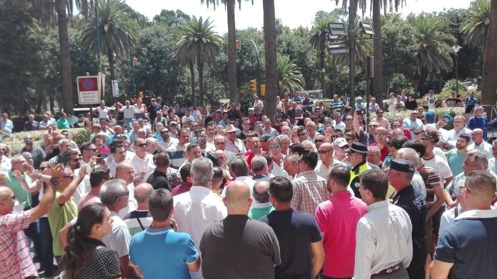 Los taxistas se reúnen con el alcalde