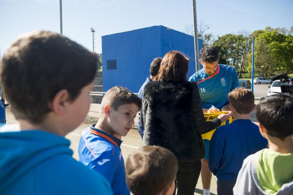 Entrenamiento del Real Oviedo