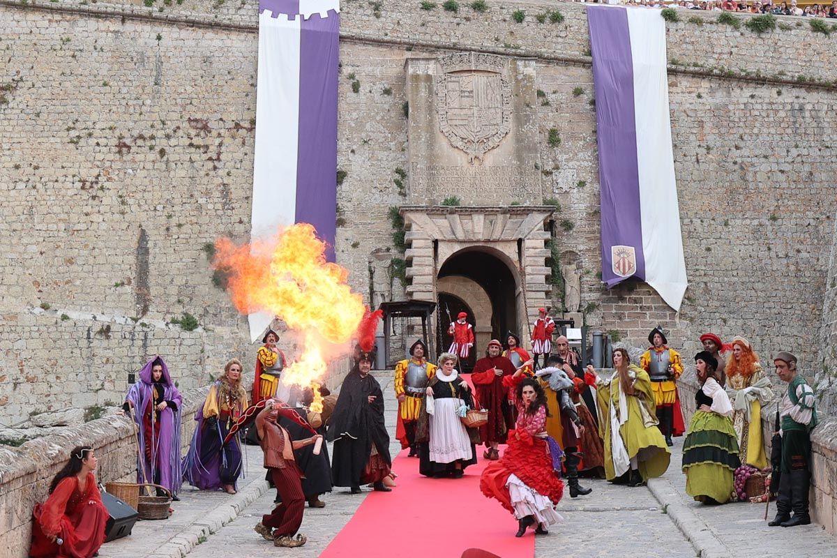 Todas las imágenes de la inauguración de la feria Eivissa Medieval