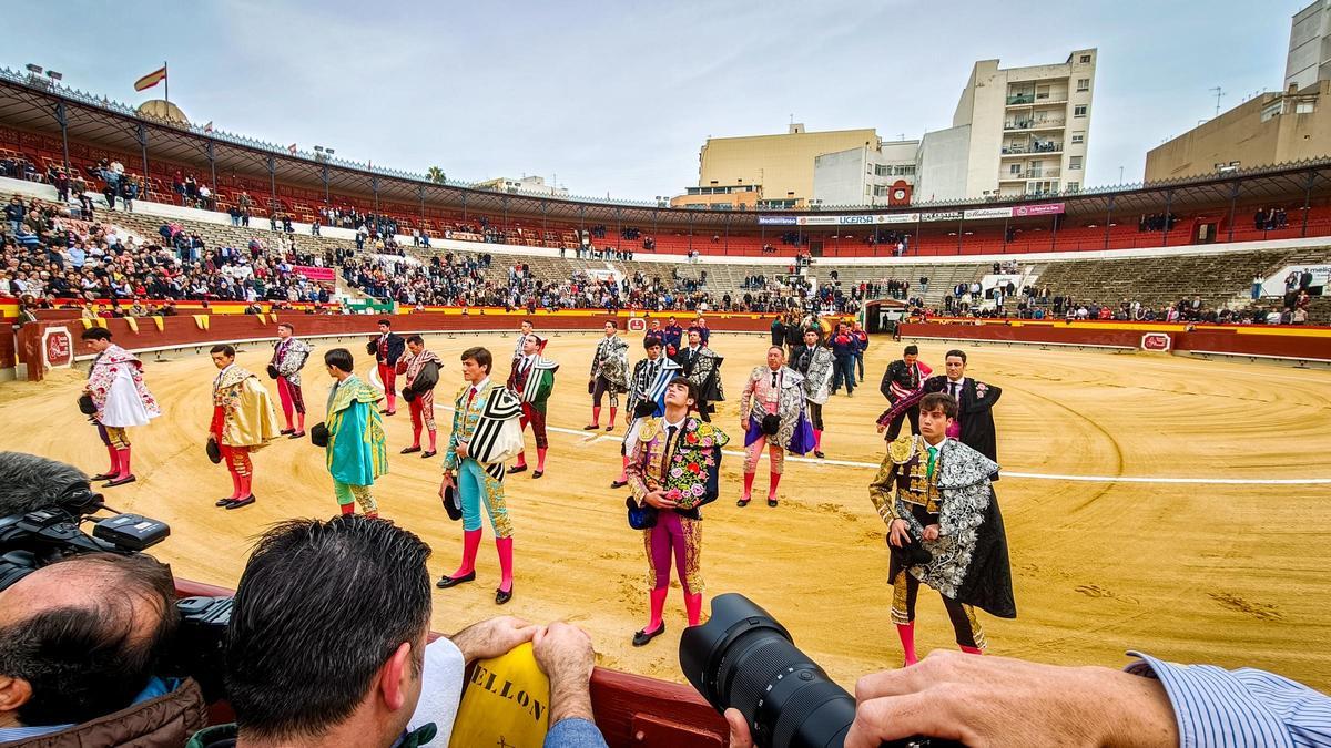 Íker de Virgilio, a hombros  en la novillada sin picadores
