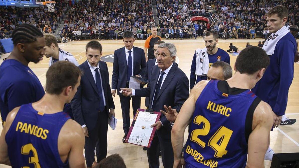 Pesic reconoce que dirigir al Barça aún le motiva mucho