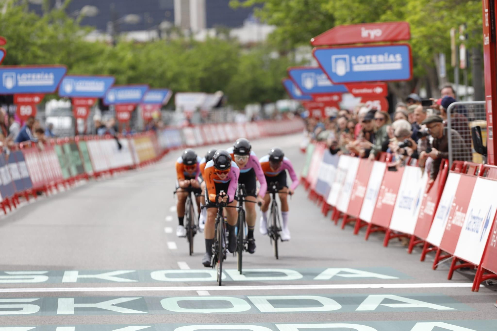 Primera etapa de La Vuelta a España Femenina en València