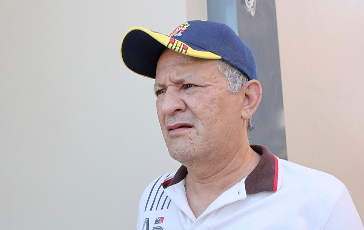 Omar Ortega, colombiano de 57 años