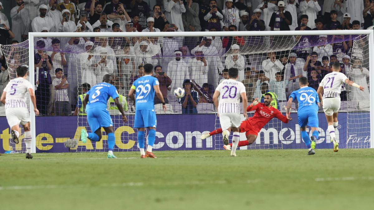 Imagen del encuentro entre el Al Hilal y el Al Ain