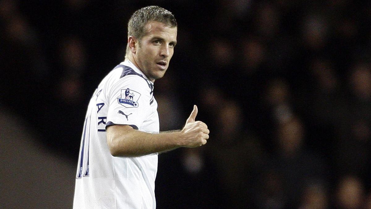 Rafael Van der Vaart, durante su etapa en el Tottenham