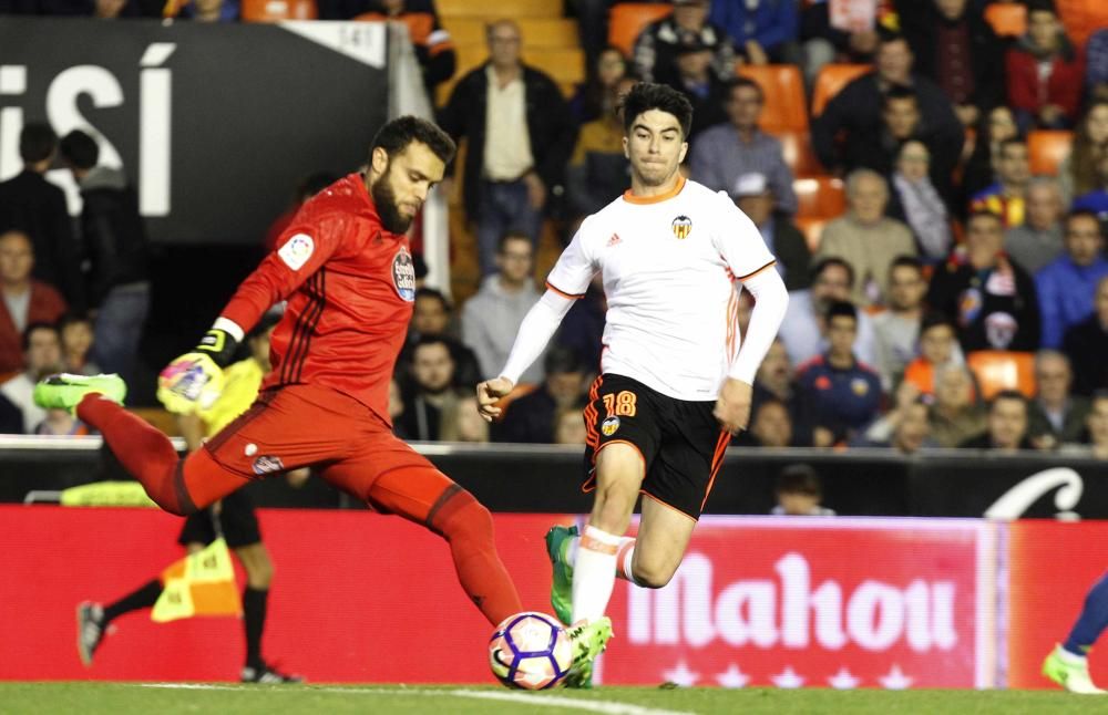 Valencia - Celta de Vigo, en imágenes