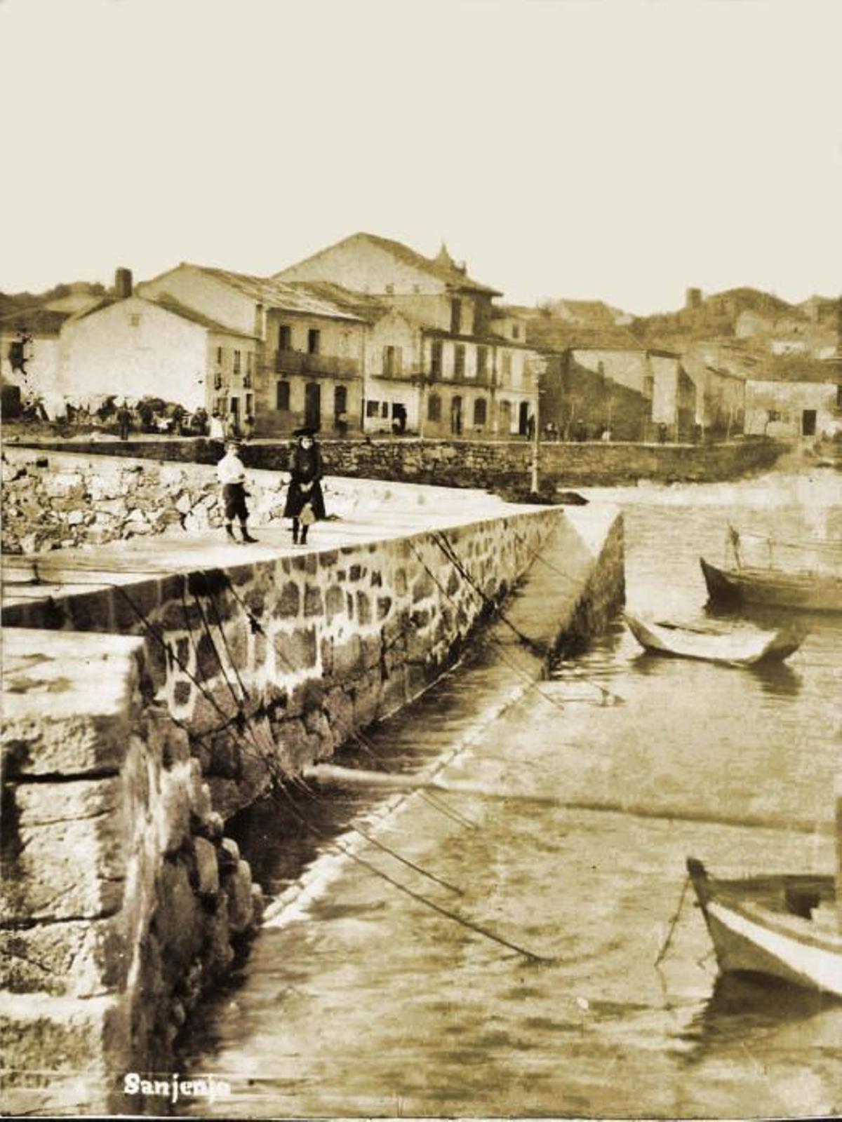 El Sanxenxo de las playas salvajes antes del bum del turismo