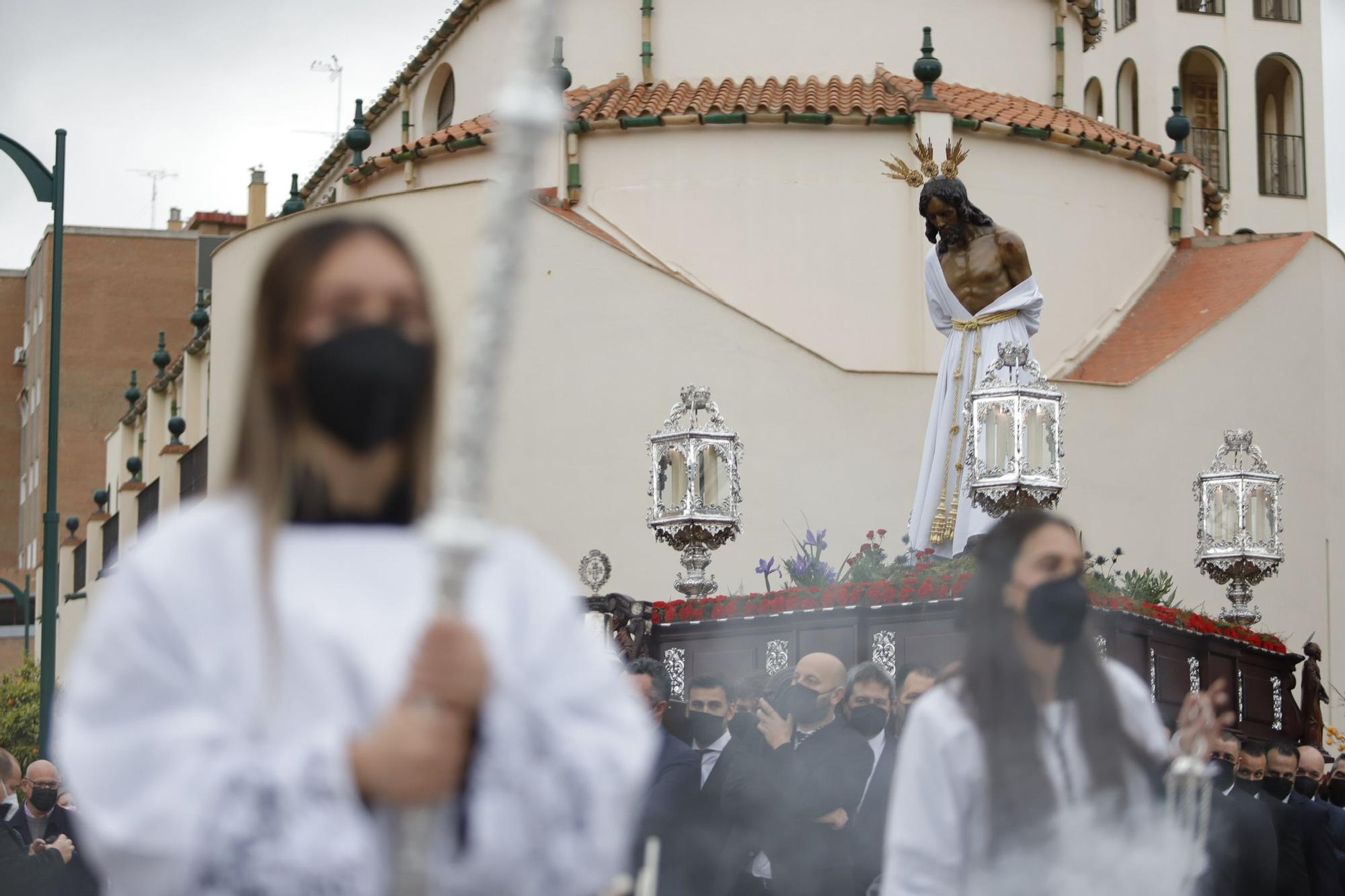 Desde Santo Domingo, la III Estación del Vía Crucis, el Cristo de la Humillación