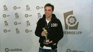 El Barça ha estat el gran guanyador en la tercera edició dels premis de la Lliga de Futbol.