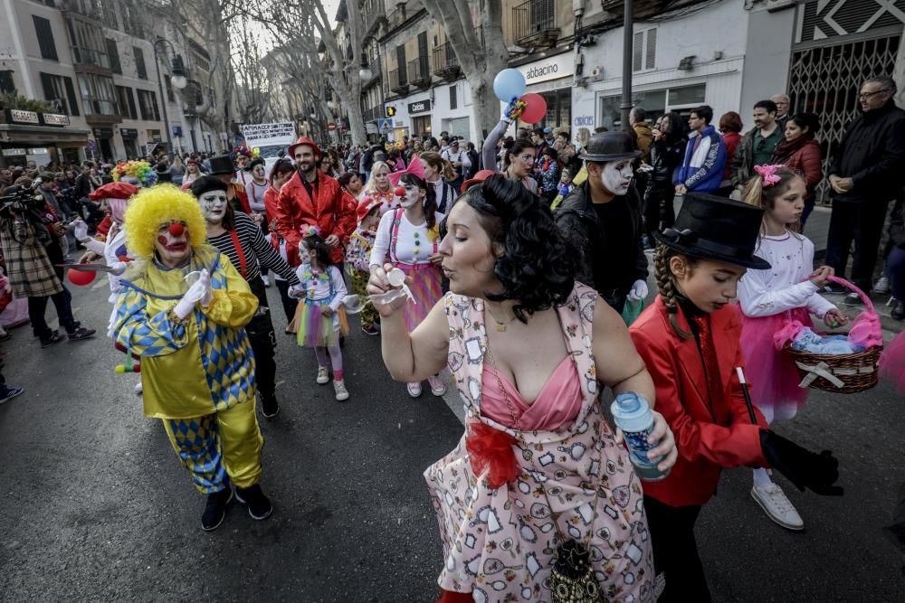 El centro de Palma vibra con una Rua reivindicativa