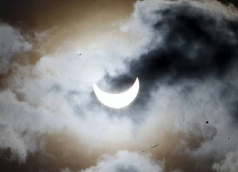 Eclipse solar en Zaragoza