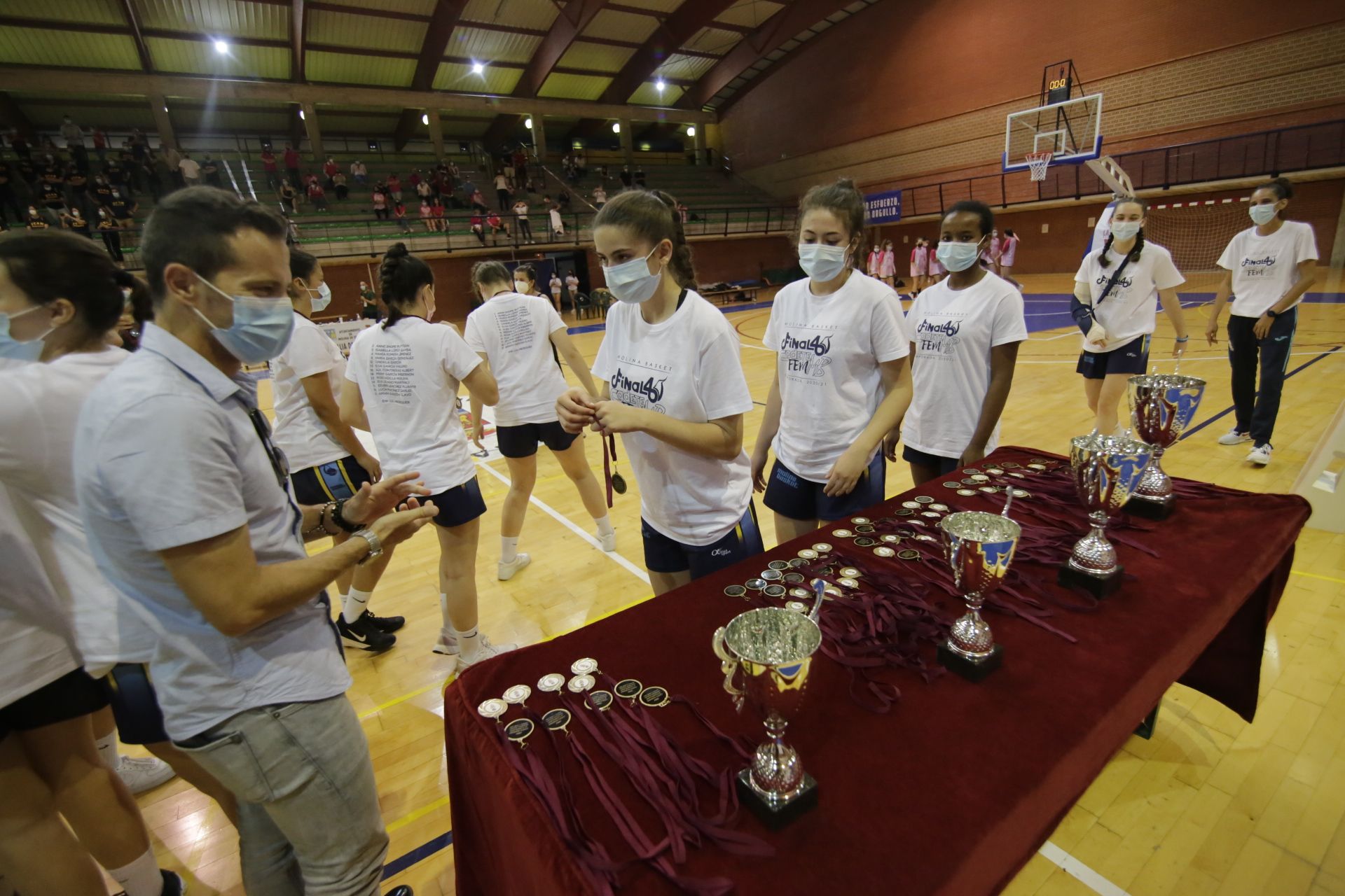 Final cadete de baloncesto femenino