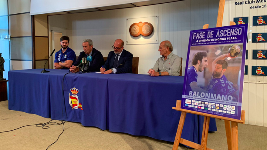 Presentación del play off de ascenso.