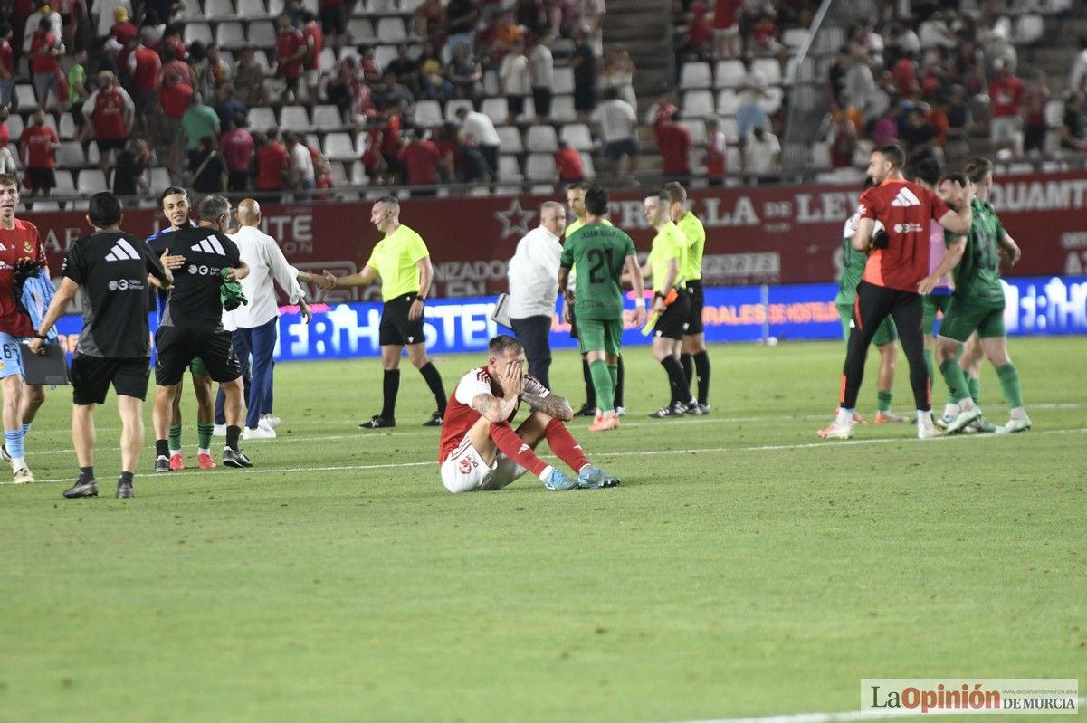 Así fue el encuentro del play off del Real Murcia y el Nástic en la lucha por el ascenso