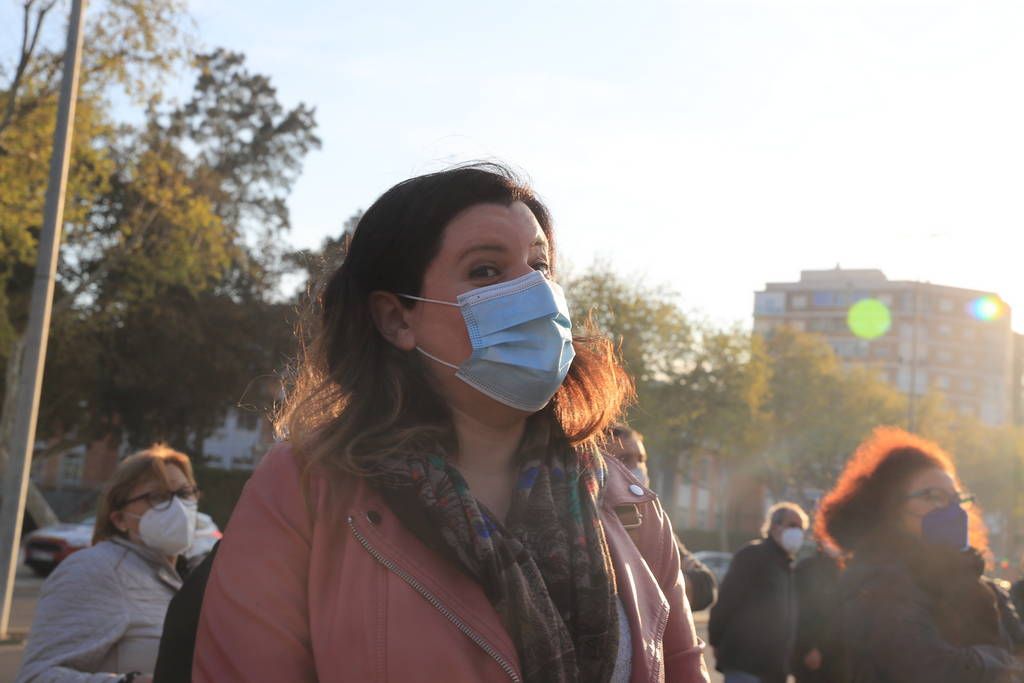 Protesta de la Marea Verde en Cartagena