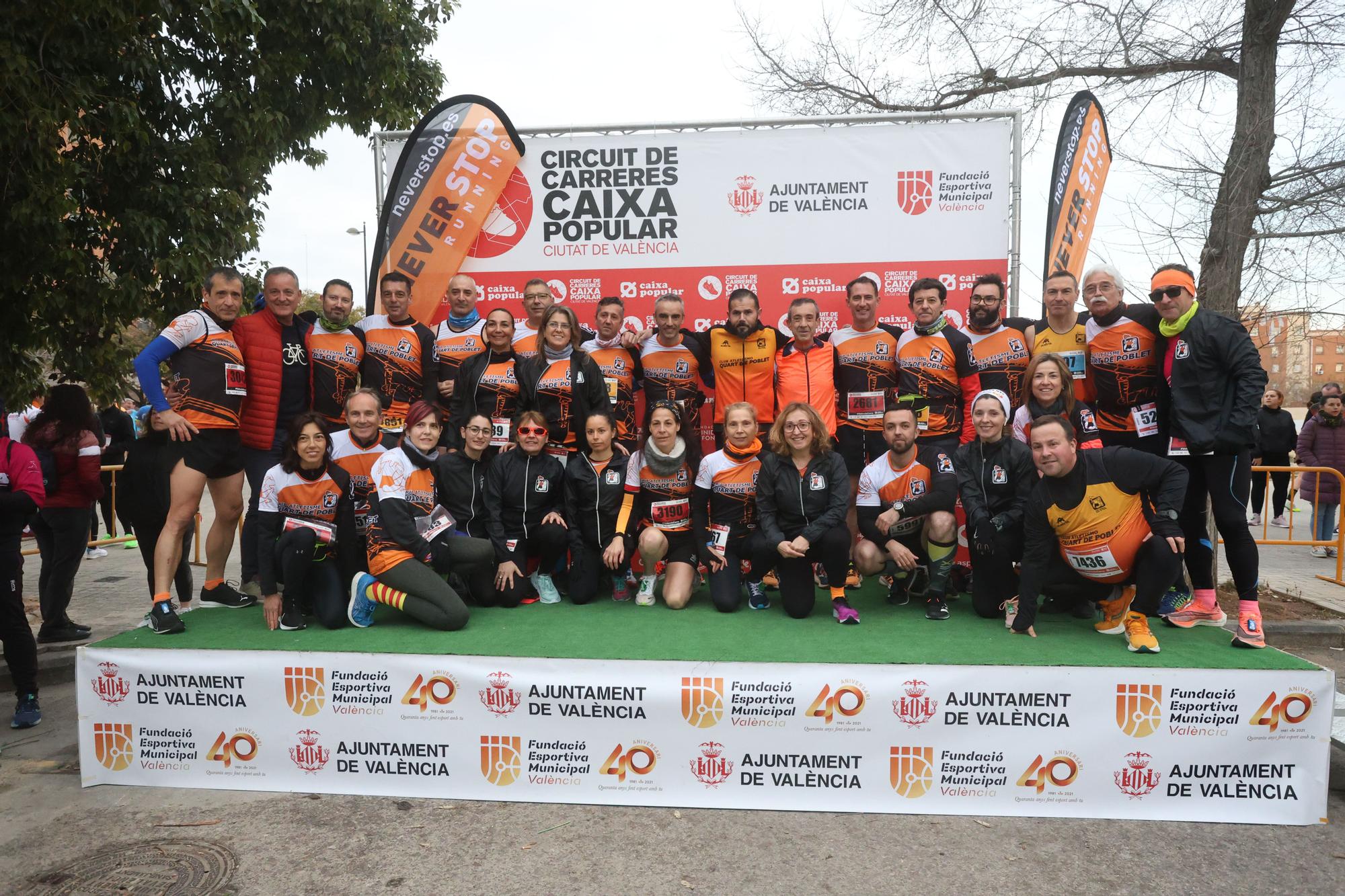 Carrera Never Stop Running del  Circuito Carreras de Valencia