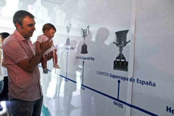 Imágenes de la inauguración del corazón del estadio