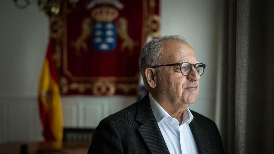 Casimiro Curbelo, presidente del Cabildo de La Gomera y líder de ASG: "Pacto por el bien de la ciudadanía de Canarias y no por el interés de los partidos"