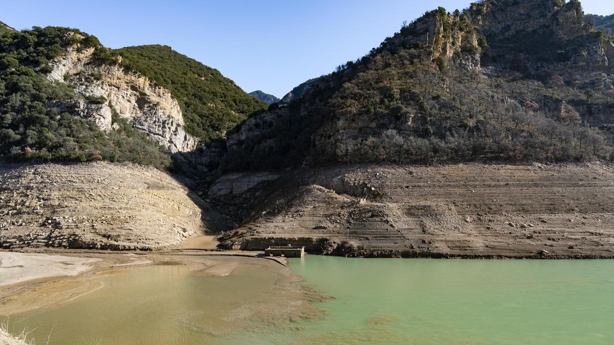 Die Pegelstände der katalanischen Wasserreserven sind teilweise drastisch gesunken.