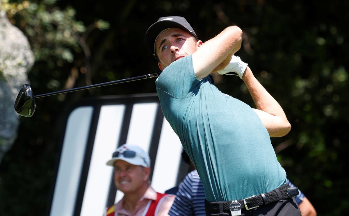 David Puig brilló en la segunda jornada del LIV Golf Andalucía