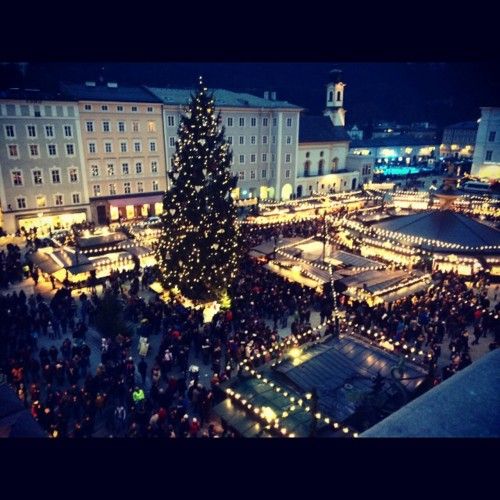 Mercadillo navideño de Salzburgo (Austria)