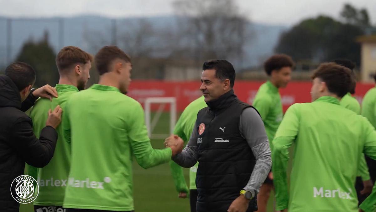 El Girona vuelve a los entrenamientos