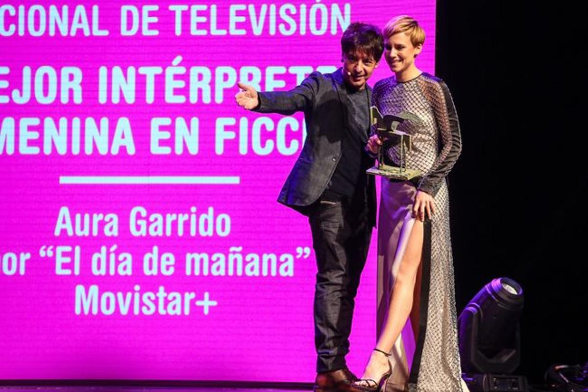 Aura Garrido en la ceremonia de los Premios Ondas 2018