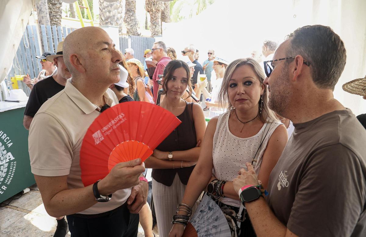 Ambiente de la primera jornada en el Racó de InformaciónTV