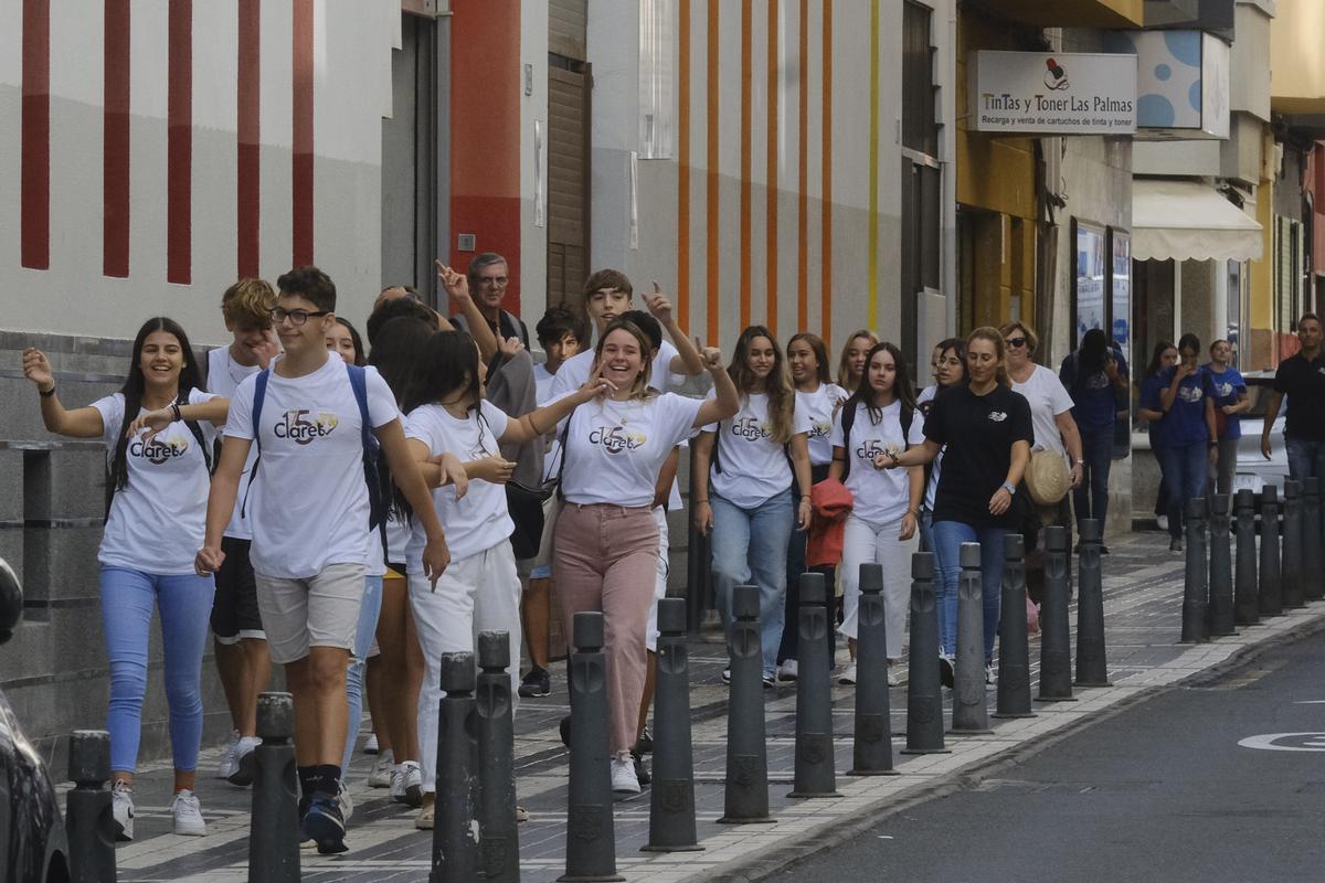 Marea claretiana en Las Palmas de Gran Canaria