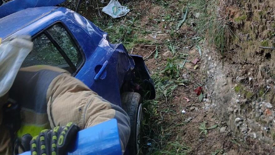 El vehicle accidentat aquest matí a Esparreguera