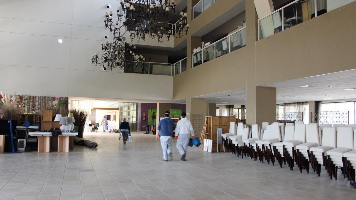 Coronavirus en Córdoba: El antiguo hotel Ciudad de Lucena, listo para recibir pacientes esta misma semana
