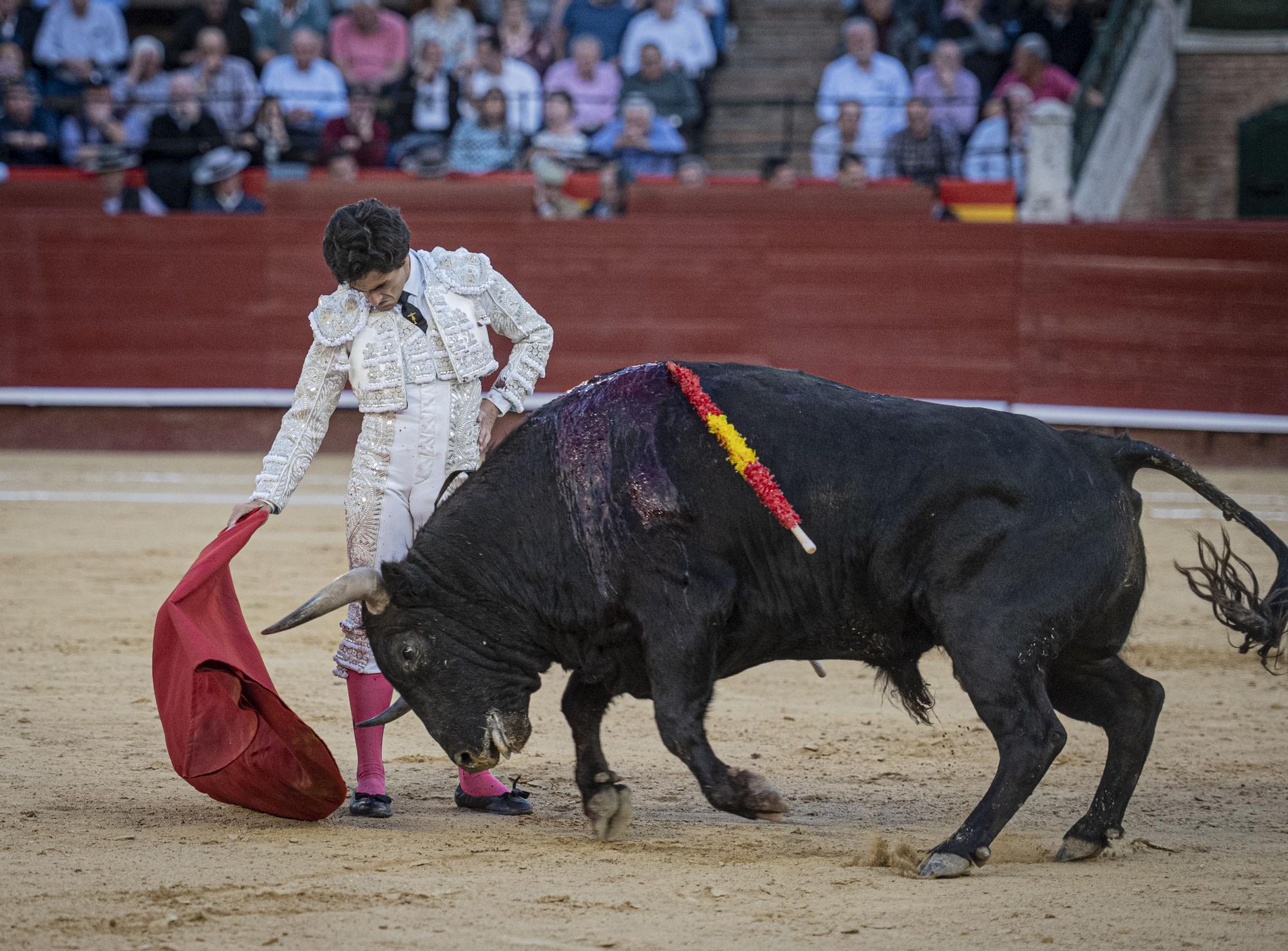 La primera novillada de la Feria de Fallas, en imágenes