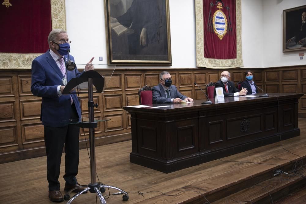 Acto oficial del 41º Día de les Lletres Asturianes.