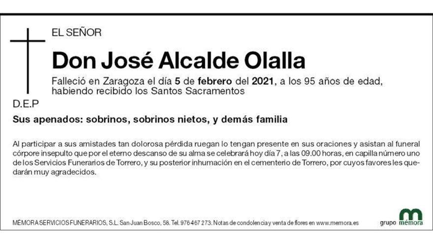 José Alcalde Olalla