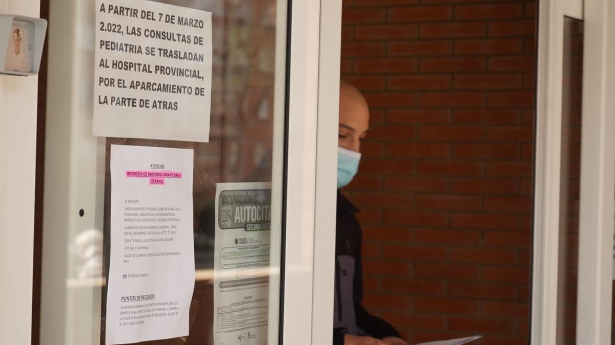 Aviso a los pacientes del Centro de Salud Virgen de la Concha