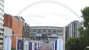 Medidas excepcionales de seguridad en Wembley