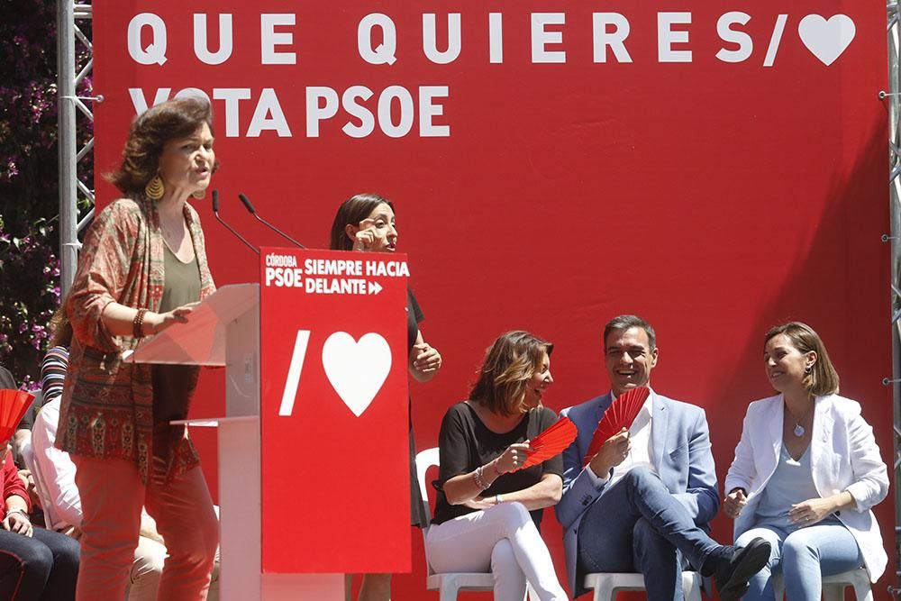 Pedro Sánchez en Córdoba para apoyar a Isabel Ambrosio