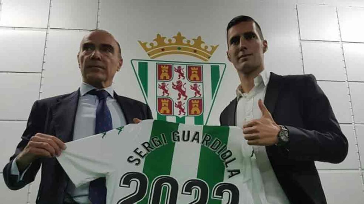 Sergi Guardiola renovó por el Córdoba